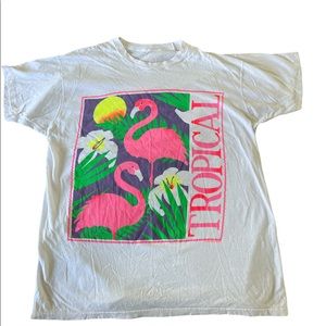 Vintage-single stitch Tropical T shirt